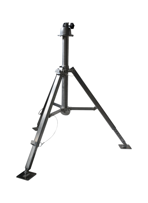 Heavy duty aluminum tripod