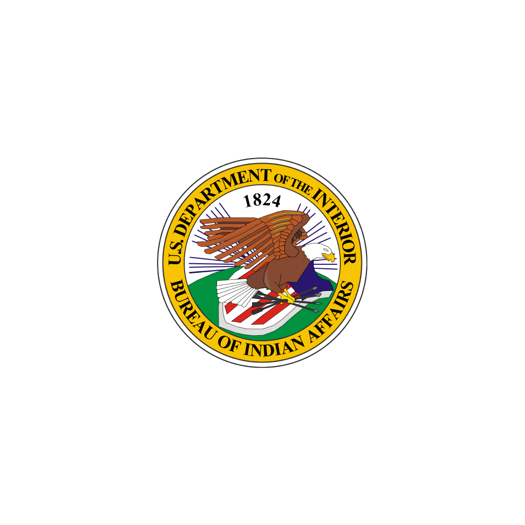U.S. Department of the Interior Bureau of Indian Affairs logo
