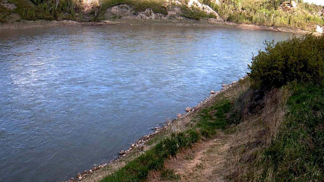 Monitoring water levels and bank erosion in remote river area